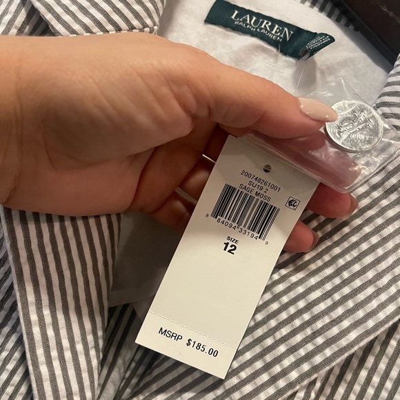 Ralph Lauren pin strip jacket - Picture 3 of 4